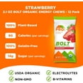PROBAR Bolt Organic Energy Chews, Strawberry, NonGMO, GlutenFree