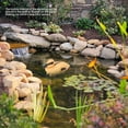 thumbnail image 3 of Plastic Duck Floating Duckling  Fish Pond Ornament For Garden Swimming Pool Fishing Pond Water Decoration 3Pcs, 3 of 8