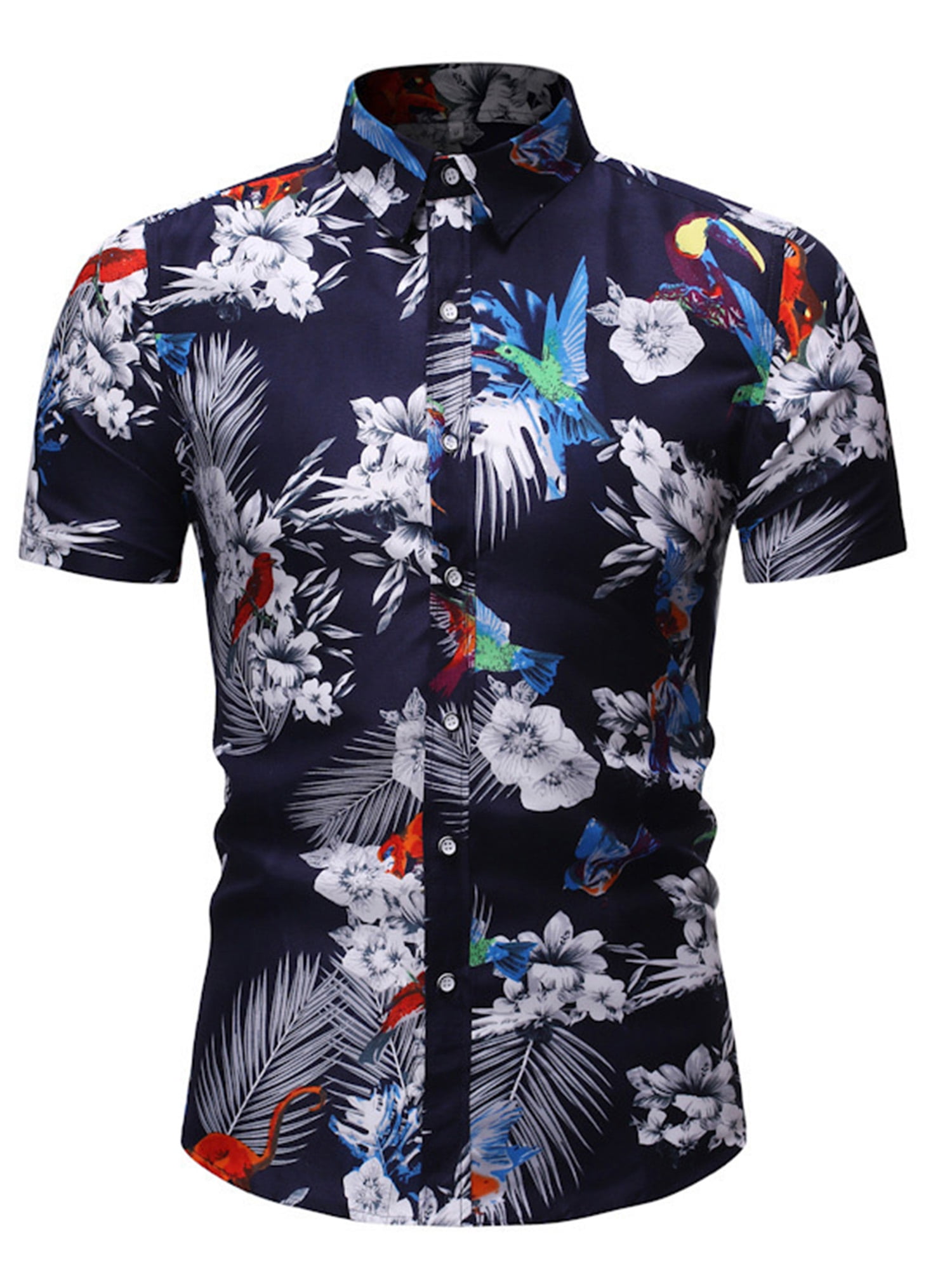 polyester hawaiian shirt