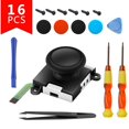 thumbnail image 1 of Piezas de reparación 25 en 1, superventas, palanca de pulgar analógica 3D para Nintendo Switch NS, Joystick, tapas de Joystick, Kit de controlador de repuesto Tan Jianjun unisex, 1 of 2