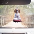 thumbnail image 2 of Visland 2D Acrylic Jesus Christ Ornament Car Rearview Mirror Hanging Decor Auto Interior Religious Gift for Christian Retro Faith Accessories, 2 of 8