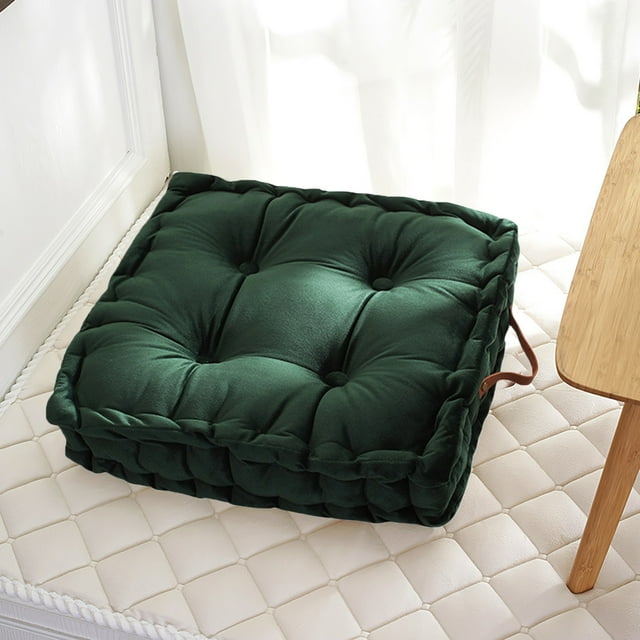 Fiudx Cojín de Suelo, Cojín de Tatami Grueso para Sofá, Almohada de Espuma Viscoelástica, Asiento Más Cómodo, Uso Versátil En Interiores y Exteriores, Perfecto para Relajarse, Empaque Listo para Rega