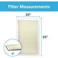 thumbnail image 2 of Filtrete BD03-6PK-1E 20x25x1, AC Furnace Air Filter, MPR 300, Clean Living Basic Dust, 6-Pack, 2 of 4