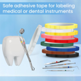 thumbnail image 2 of 10 Rolls Autoclave Tape 216ft Colorful Instruments Identification Tape 10 Colors Instruments Tapes 0.315 Inch Width, 2 of 6