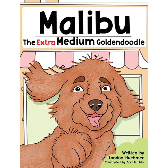 Malibu the Extra Medium Goldendoodle, (Hardcover)