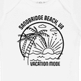thumbnail image 4 of Inktastic Summer Vacation Mode Sandbridge Beach Virginia Boys or Girls Baby Bodysuit, 4 of 5