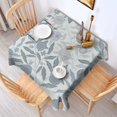 thumbnail image 4 of Floral 42" Square Waterproof Tablecloth, Floral Print Polyester Table Cover, 4 of 6