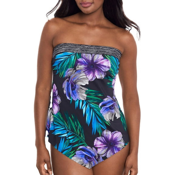 Flora Aura Hankini Tankini Top Swimsuit