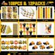 thumbnail image 2 of BenLouis - Juego de 96 piezas de papelería escolar con temática de tractor y excavadora para fiestas de construcción, ideal para niños, fiestas de cumpleaños, bolsas de regalo, regalos para el aula,, 2 of 7