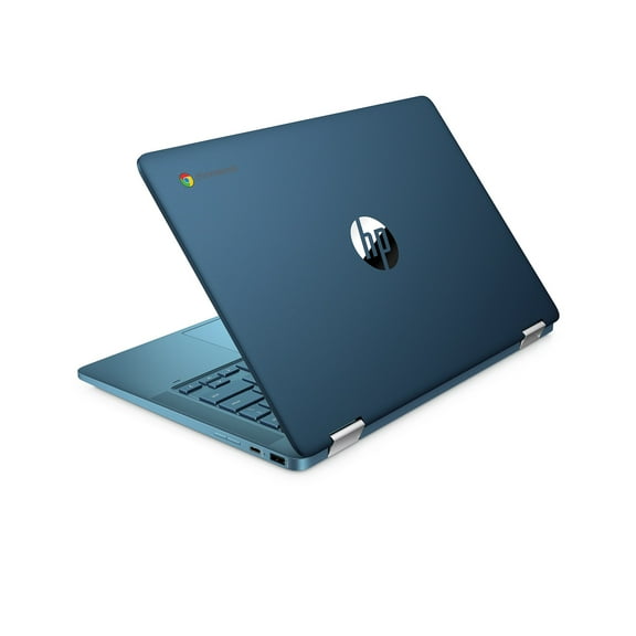 Pre-Owned HP 14a-ca0090wm 14" HD Touchscreen Celeron N4020 1.1GHz Intel UHD Graphics 605 4GB RAM 64GB SSD Teal Chrome OS