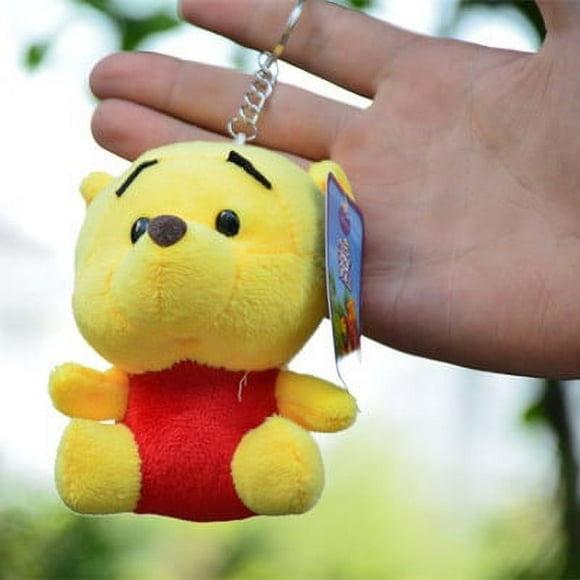 12cm Winnie the Pooh  Lilo Stitch Toys Cute Rabbit Daisy Animal Small Pendant Gifts For Kids JIANGLANG
