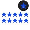 thumbnail image 1 of Calcomanía Reflectante de Parachoques Única de Bargains, Estrella de Pentágono Azul, Rejilla de Rombo, Sticker Reflectante para Decoración Personalizada del Cuerpo del Vehículo o Puerta o Ventana, 1 of 7