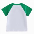 thumbnail image 4 of Larisalt Toddler Boy St Patrick's Day T-Shirt Cute Print Raglan Sleeve T-Shirt Baby Boys Summer Tee Tops, 4 of 6