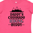 thumbnail image 4 of Inktastic Colorado Daddy Hiking Buddy Boys or Girls Toddler T-Shirt, 4 of 5