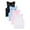 Multicolor, variant on Sports Crop Tank Tops for Women Cropped Workout Tops Racerback Running Yoga Tanks Cotton Sleeveless Gym Shirts 4 Pack