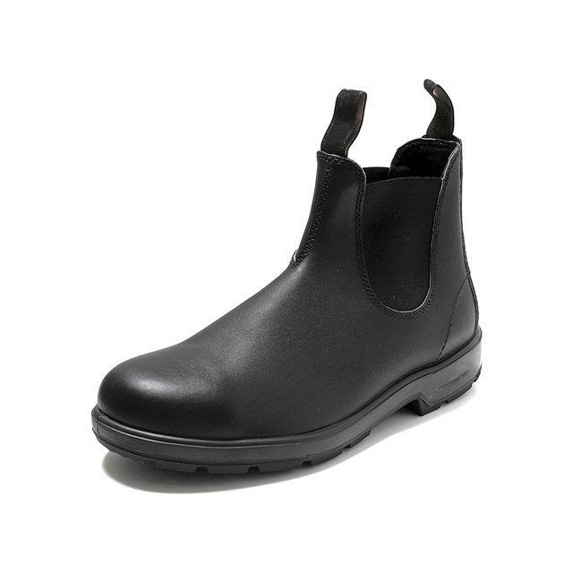 UKAP Botas Chelsea para hombre Botas de tobillo Vintage Botas de media pantorrilla Slip-on Formal Oxford Botas
