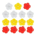 thumbnail image 1 of KAKOWELY 15 comederos creativos para pájaros con forma de flor para colibríes, para exteriores., 1 of 5