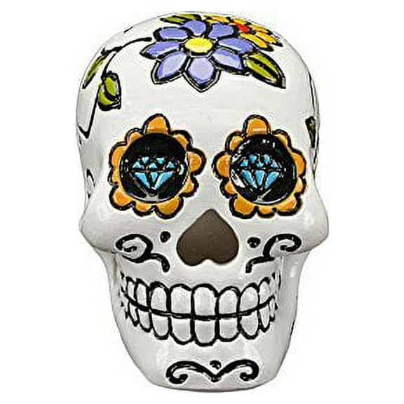 Penn-Plax Sugar Skull-White Aquarium Decoration Fish Tank Ornaments - 1 count per pack