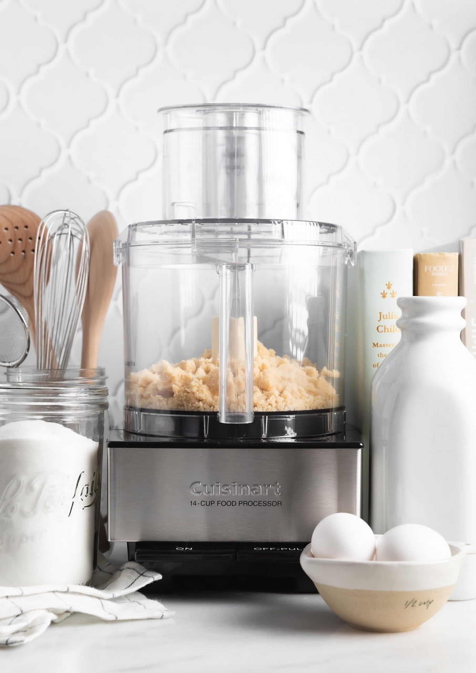 Cuisinart 14-Cup Custom Food Processor - Brushed Stainless