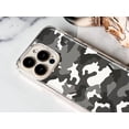thumbnail image 2 of Mundaze - Case for Apple iPhone 11 Pro Max Slim Shockproof Hard Shell Soft TPU Heavy Duty Protective Phone Cover - Black Grey Camo, 2 of 5