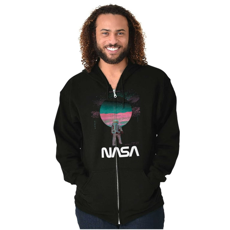 NASA Space Force Planet Mars Mission Zip Up Hoodie Men's Women's Brisco  Brands 3X - Walmart.com