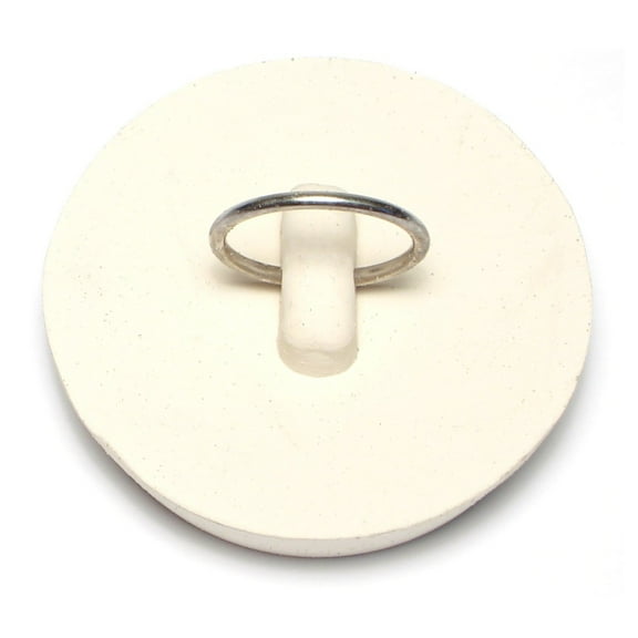2" x 1/2" White Rubber Stoppers STPRW-106 (2 pcs.)