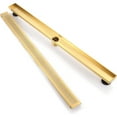 thumbnail image 5 of BOANN  304 Stainless Steel Rectangular Linear Shower Floor Drain in Gold Black - 32", 5 of 5