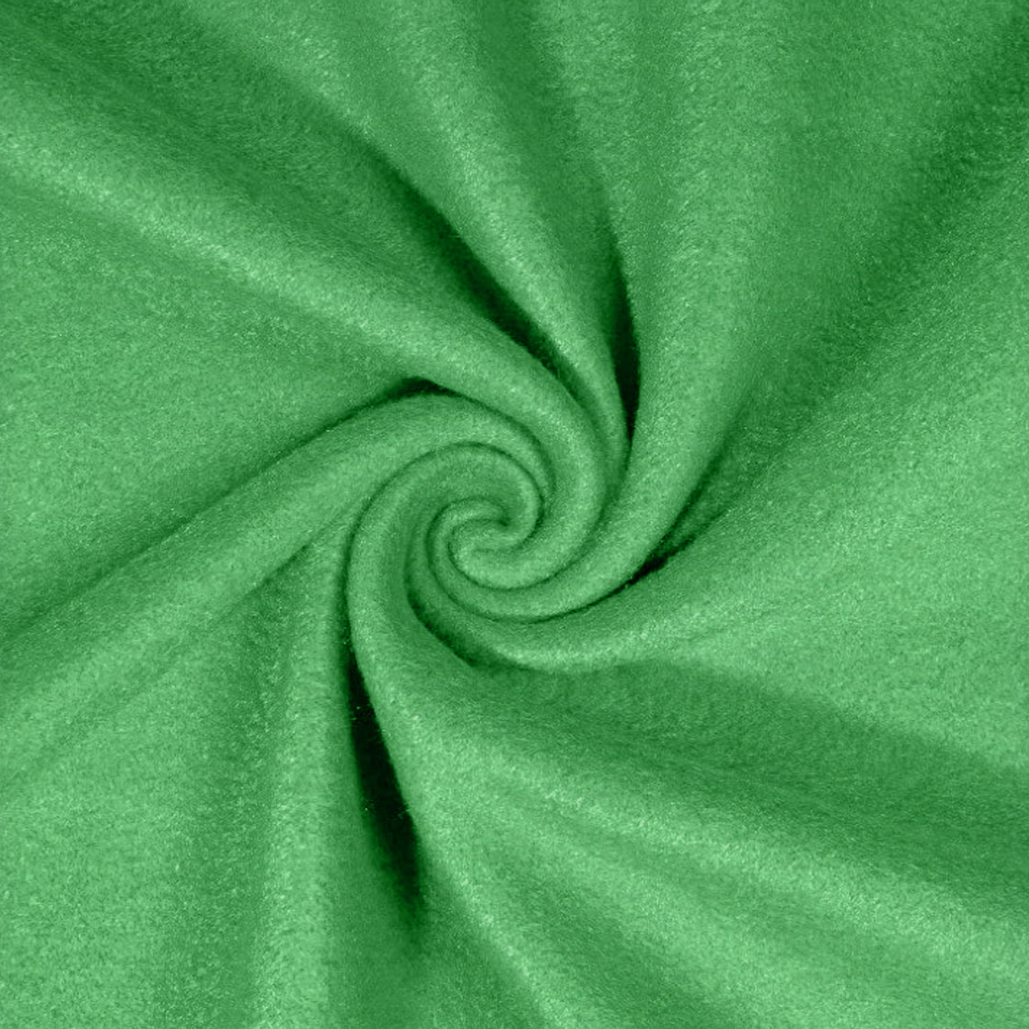 (2 pack) Mainstays 1.5 Yards 100% Polyester Lux Anti-pill Fleece Solids, Kelly Green, 60" Wide for Crafts