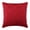Deep Red, variant on The HomeCentric Pillow Case Custom Aqua Blue Pillow Shams Pintucks Textured Pillow Shams Pack of 2 24x24 inch (60x60 cm) Pillow Shams Square Silk Pillow Sham Pillow Shams Solid Color - Blue Ocean
