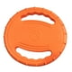 thumbnail image 1 of Anillo de entrenamiento para perros con disco volador de goma EVA y asas dobles, juguetes voladores para perros, juguete flotante para actividades al aire libre, 1 of 9