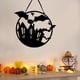thumbnail image 2 of Adornos para puerta de Halloween, decoración para colgar, calabaza fantasma de Halloween, pancarta, letrero para puerta, repisa para el hogar, chimenea, decoración para fiestas, 4, 2 of 5