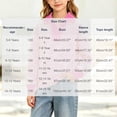 thumbnail image 3 of Lutiedan Striped Sweatshirt for Girls Fall Winter V Neck Pullover Tops Casual Long Sleeve Warm Sweatshirts Size 5-15,Pink, 3 of 6