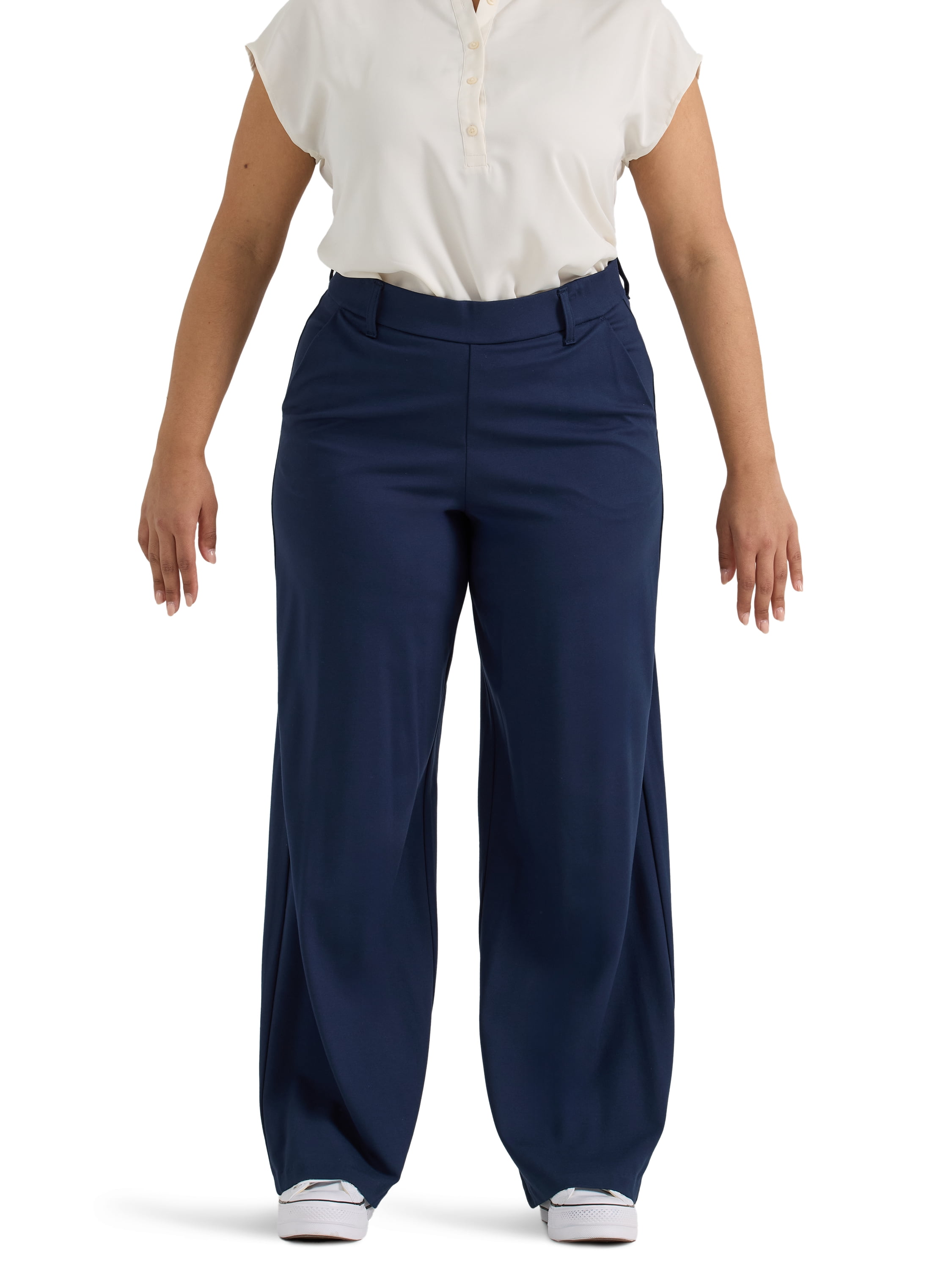 Lee® Women's Plus Ultra Lux Comfort Anywear Wide Leg Pant