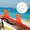 thumbnail image 3 of Shisuyan Board Fin Clip Replacement Surfboard Fin Base Pin Surfboard Fin Fastener Surfboard Fin Clips Paddle Board Fin Replacement Surfing Gear Fin Bracket, 3 of 9