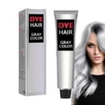 thumbnail image 1 of Tinte permanente en crema gris plateado para el cabello. Color gris claro de larga duración. Suave para todo tipo de cabello. 1 unidad., 1 of 5