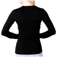 thumbnail image 4 of MERIWOOL Women's Merino Wool Midweight Baselayer Crew - Black - XS, 4 of 9