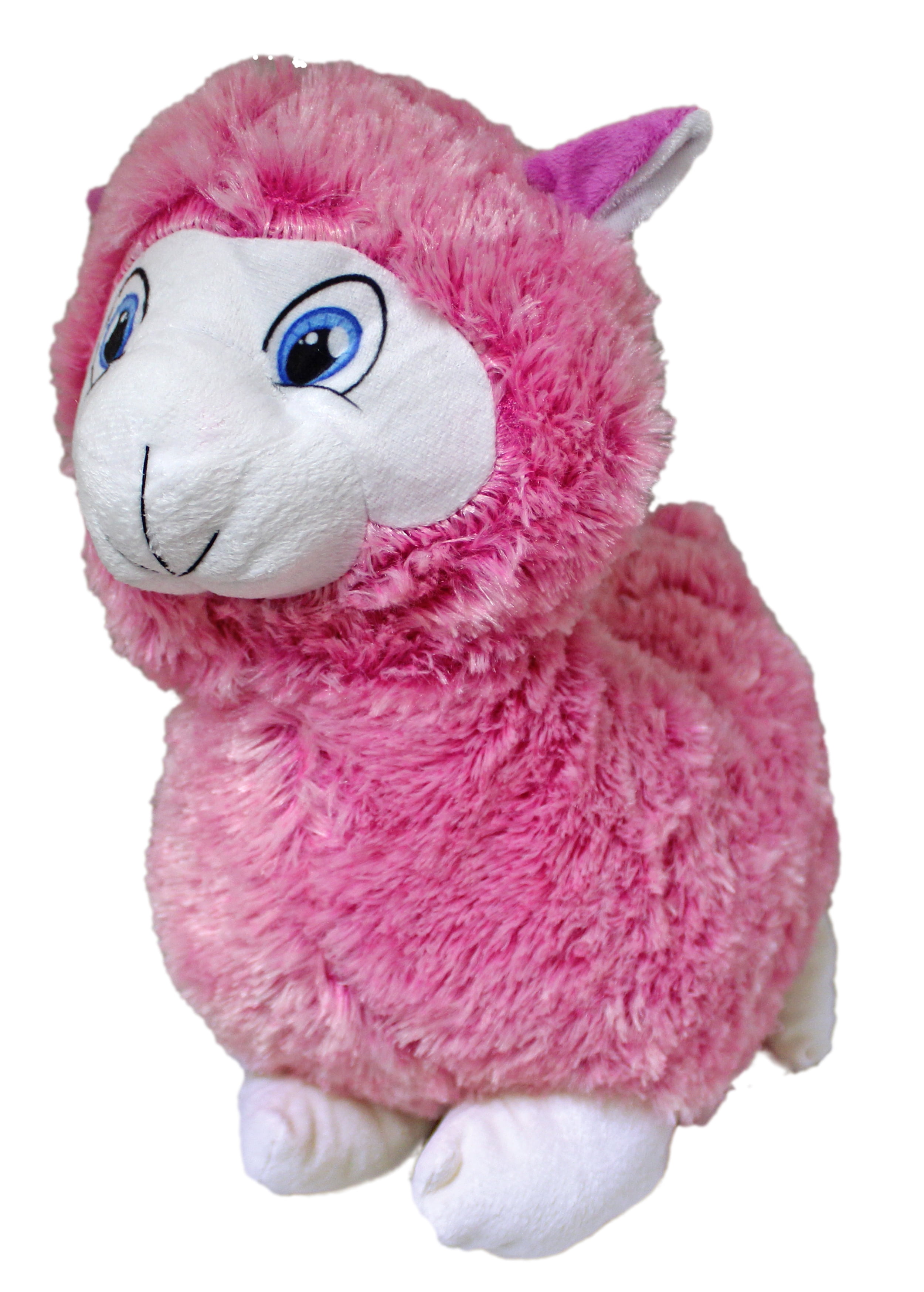 Plush Pal 16" Soft & Fluffy Pink Llama Alpaca Stuffed Animal Toy
