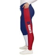 thumbnail image 5 of Women's WEAR by Erin Andrews Royal/Red New York Giants Color-Block Leggings, 5 of 6