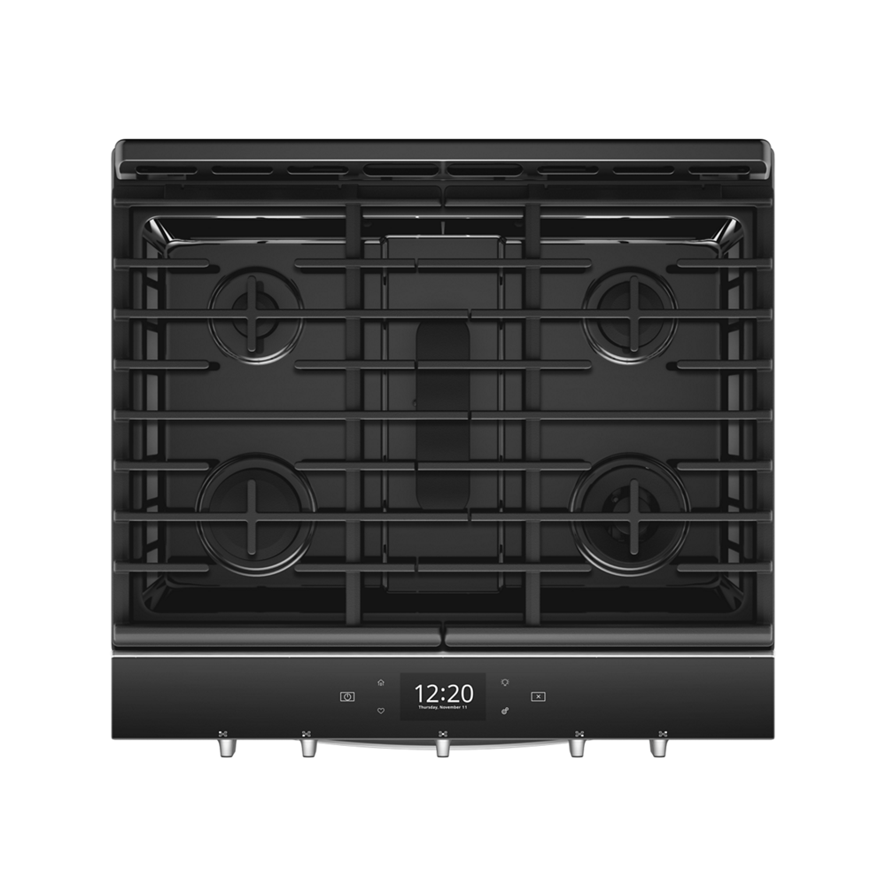 Whirlpool WEG750H0HZ 30 Inch Slide-In Gas Range with Sealed Burners