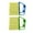 Z-Blue,Green, variant on Mini Blind Cleaner Brush, Venetian Blind Duster Tool with 7 Washable Cotton Rollers, Handheld Window Blinds Cleaning Brush for Home Office Venetian and Vertical Window Blinds, 1Pc(Blue,6.3x5.3")