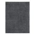 thumbnail image 4 of Unique Loom Soft Solid Shag Collection Area Rug - Aras (9' 10" x 13' 1" Rectangle Smoke Gray), 4 of 7