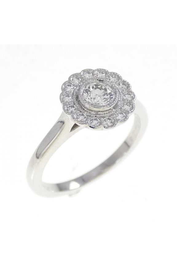 Pre-Owned Tiffany Enchant Flower Ring