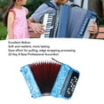 thumbnail image 4 of Accordéon Professionnel 22 Touches 8 Basses Bouton Confortable Portable Idéal pour Accordéonistes Professionnels Convient aux Performances et aux Examens Accordéon en Bois ABS Métal, 4 of 7