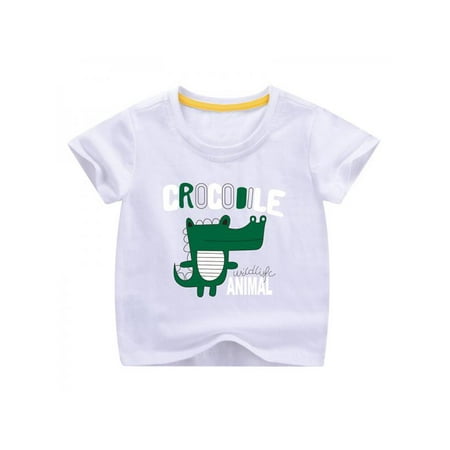 Topumt Boy Cartoon Crocodile Print Cotton T Shirt Walmart Com Topumt Boy Cartoon Crocodile Print Cotton T Shirt Walmart Com
