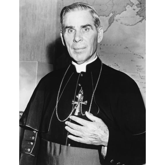 Bishop Fulton J. Sheen Portrait (8 x 10)