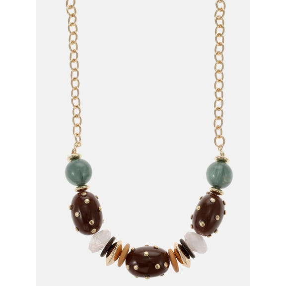 Scenario Beaded Statement Necklace