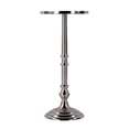 thumbnail image 2 of Butler Specialty Company Garland 10 in W Rnd Metal Pedestal End Table - Nickel, 2 of 3