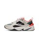 thumbnail image 1 of Zapatillas clásicas M2K Tekno blancas de platino puro, unisex, cómodas, de suela gruesa, estilo retro, informales, de caña baja, 1 of 4