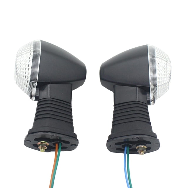 2 piezas luces LED de señal de luces de señal de para cicleta luces de posición lateral de cicleta duraderas para DL 650 Claro