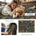 thumbnail image 6 of ATHOPE Floral 2x6 Area Rug, Machine Washable Rugs Soft Non Slip Low Pile Rugs for Living Room Bedroom Nursery Kitchen Dining Room Indoor, Floral Print Pattern Runner Carpet, Dark Green, 6 of 8